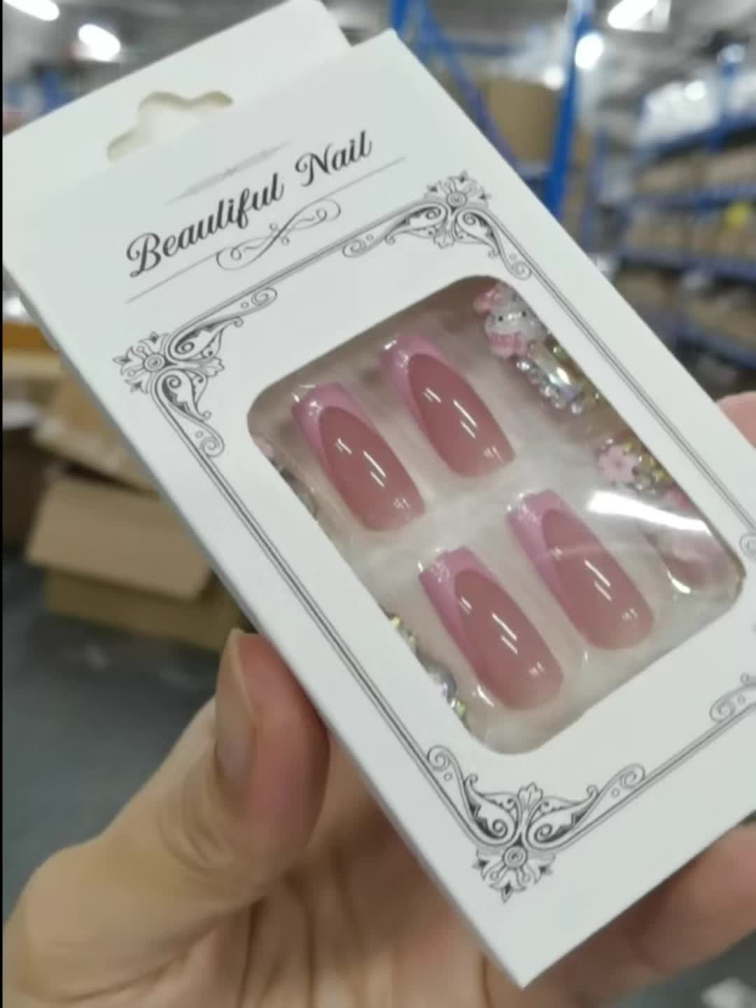 Justine Hello kitty Press-On