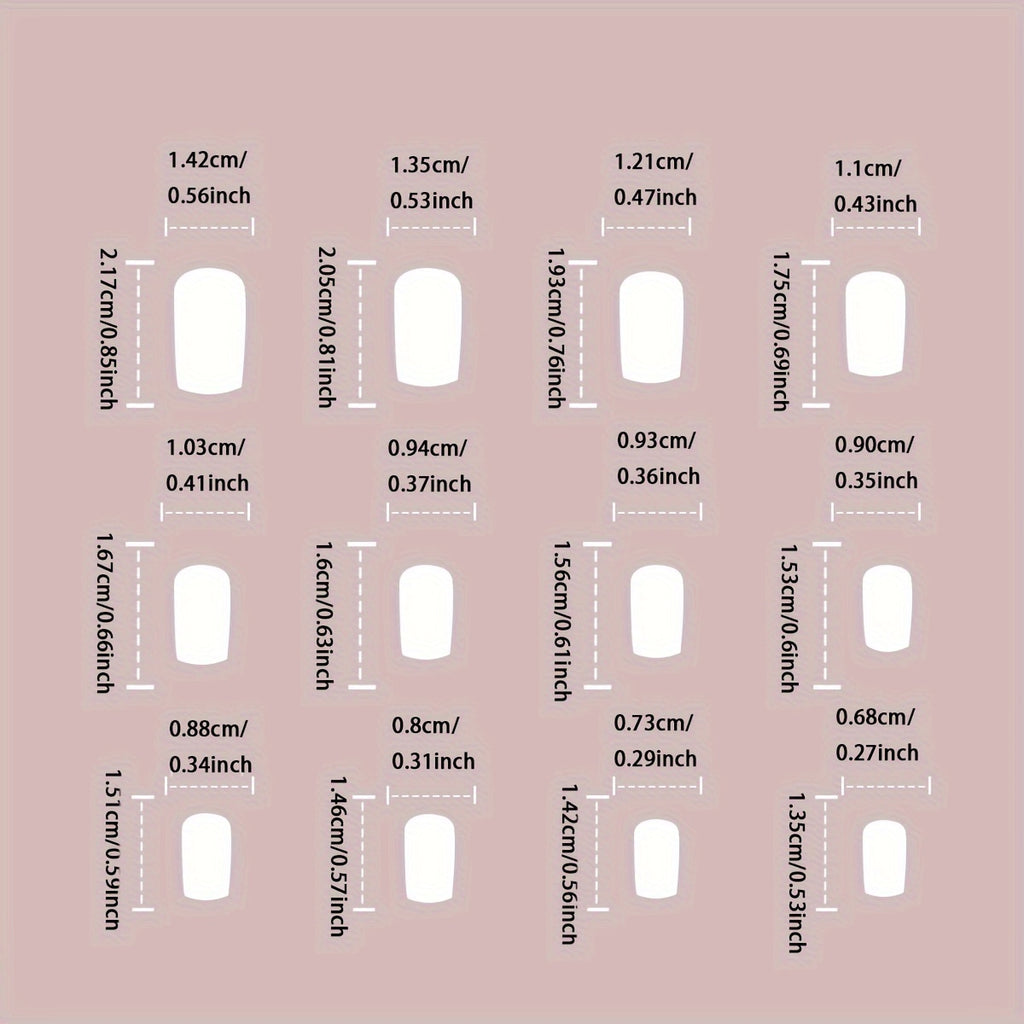 Gina French Pink Pearl Press-On