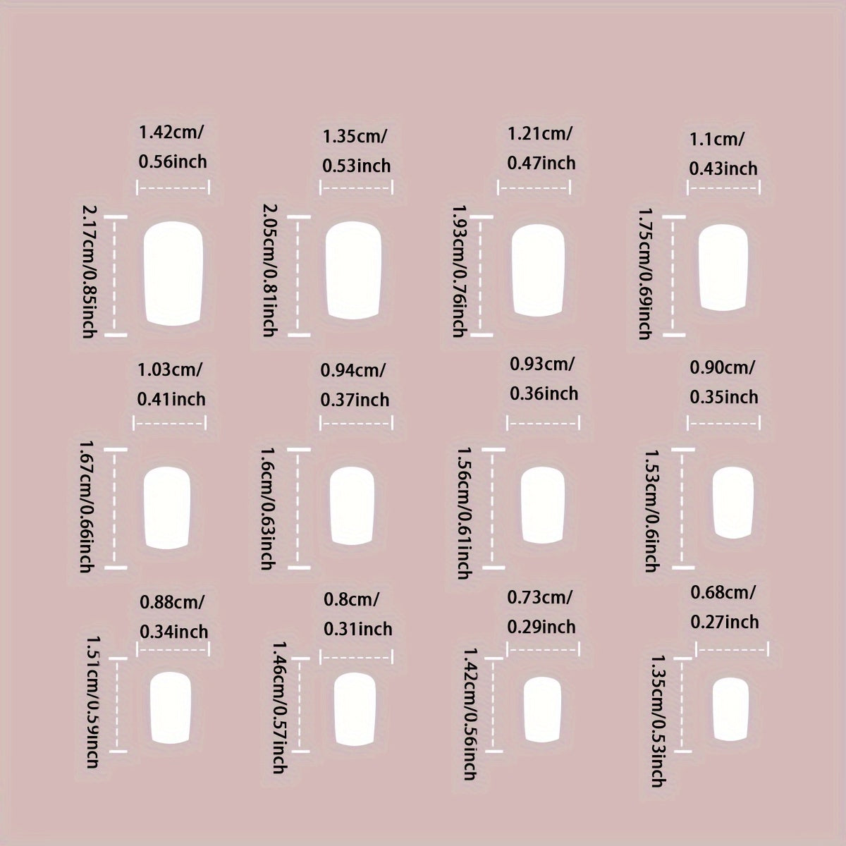 Gina French Pink Pearl Press-On