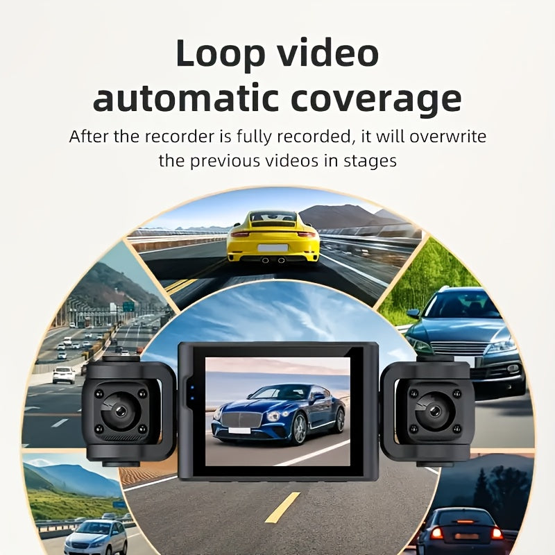 360° 4 Channel Dash Camera