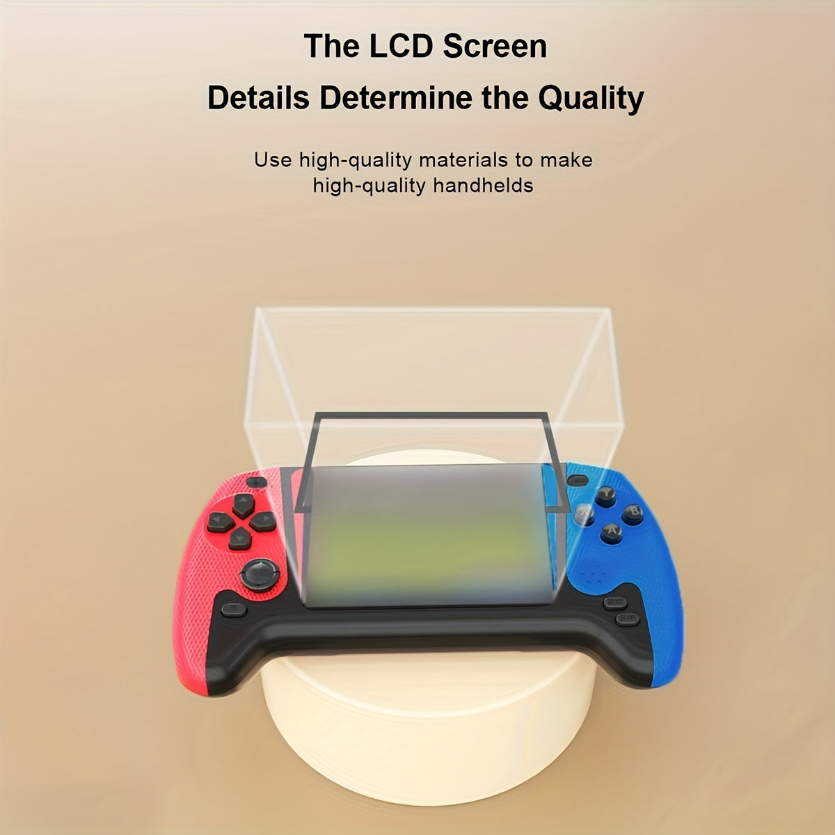 New High-Definition Portable Retro Game Console, Perfect Birthday Gift for Adults - Relax Fun, Retro Handheld Game Console, Nostalgic Design, Comfortable Grip Design