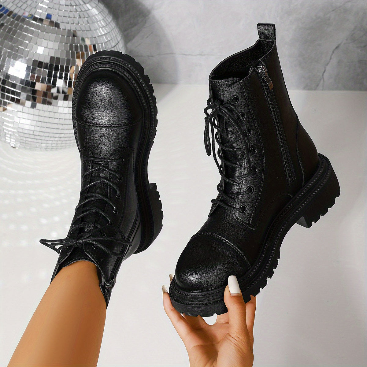 Women's Thick-Soled Short Boots