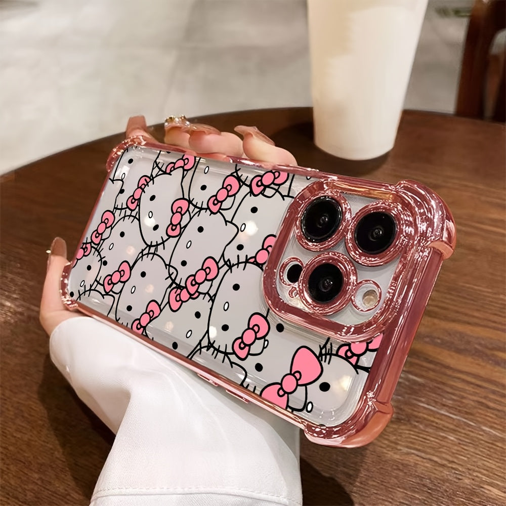 Transparent Hello Kitty Phone Case
