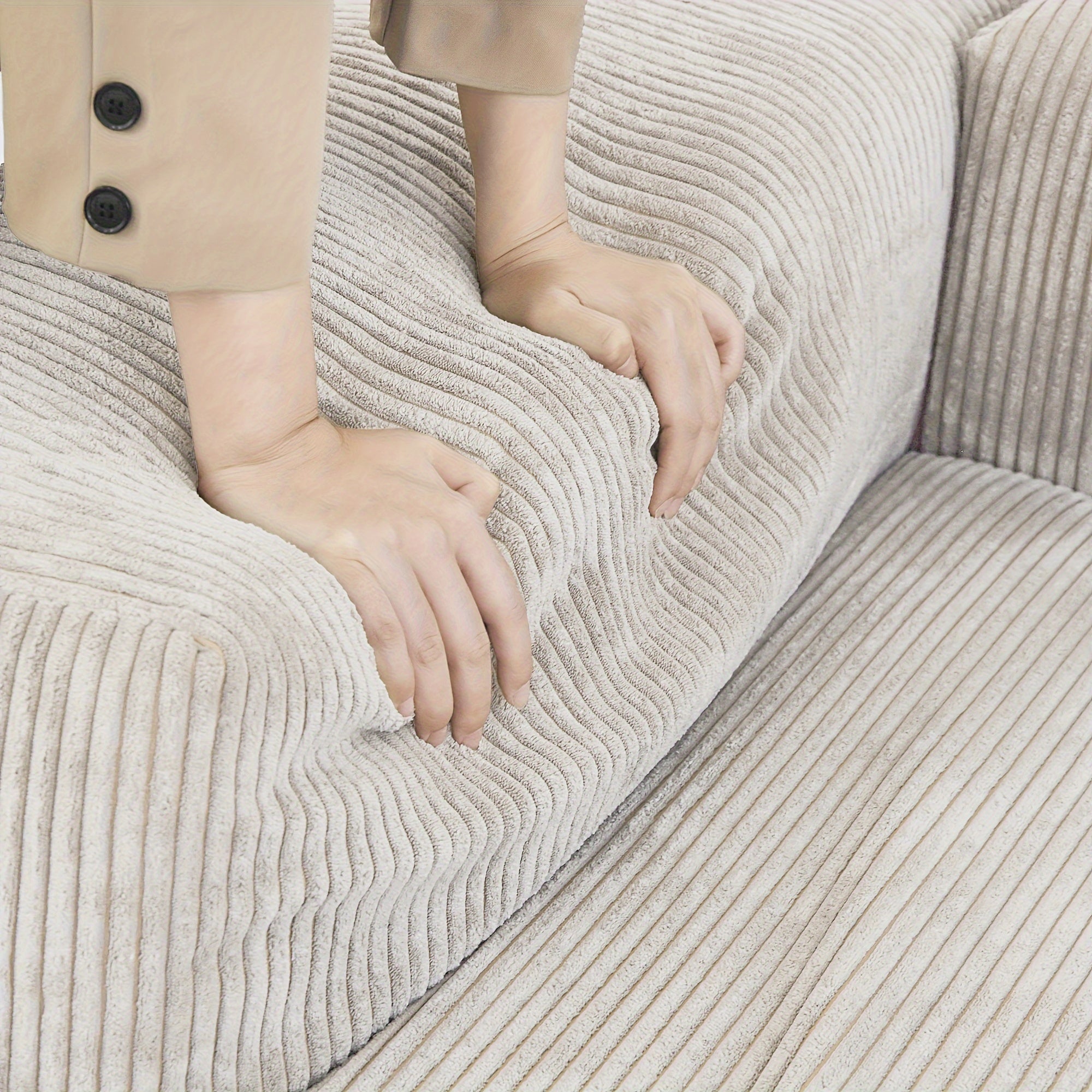 Extra Large U-Shaped Modular Sectional Sofa Couch