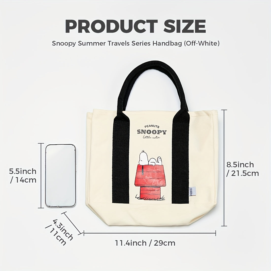 Snoopy Summer Travel Tote Bag