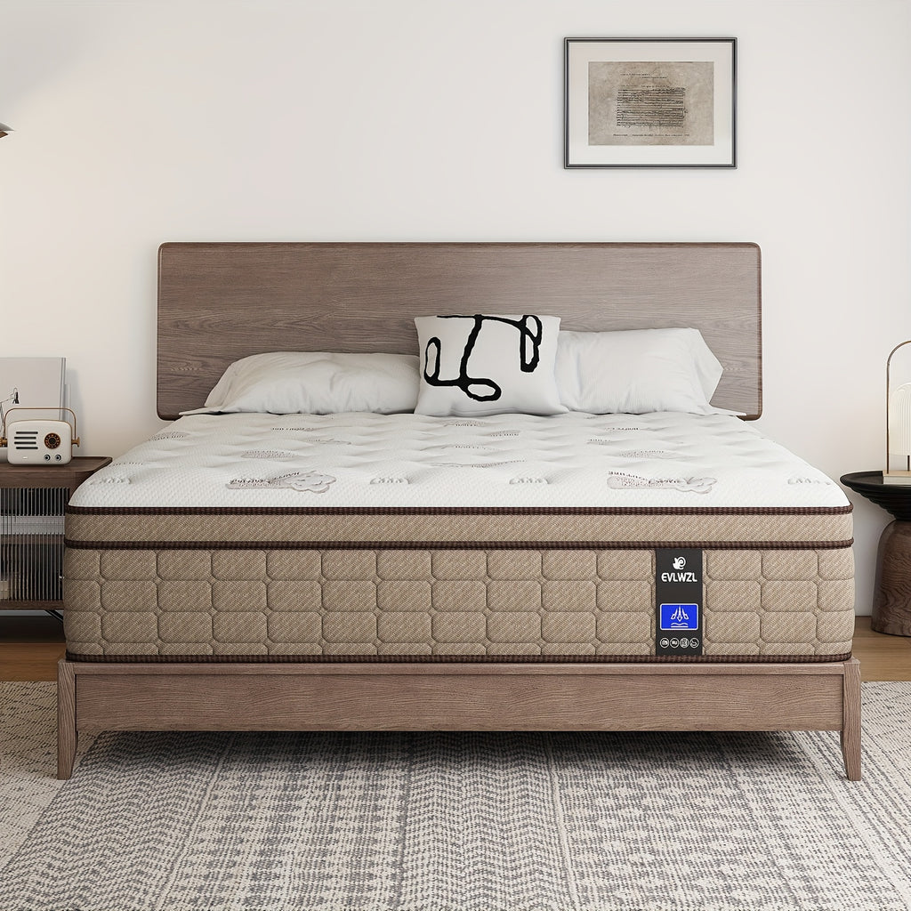 Solana 10/12 Inch Hybrid Mattress in a Box with Memory Foam