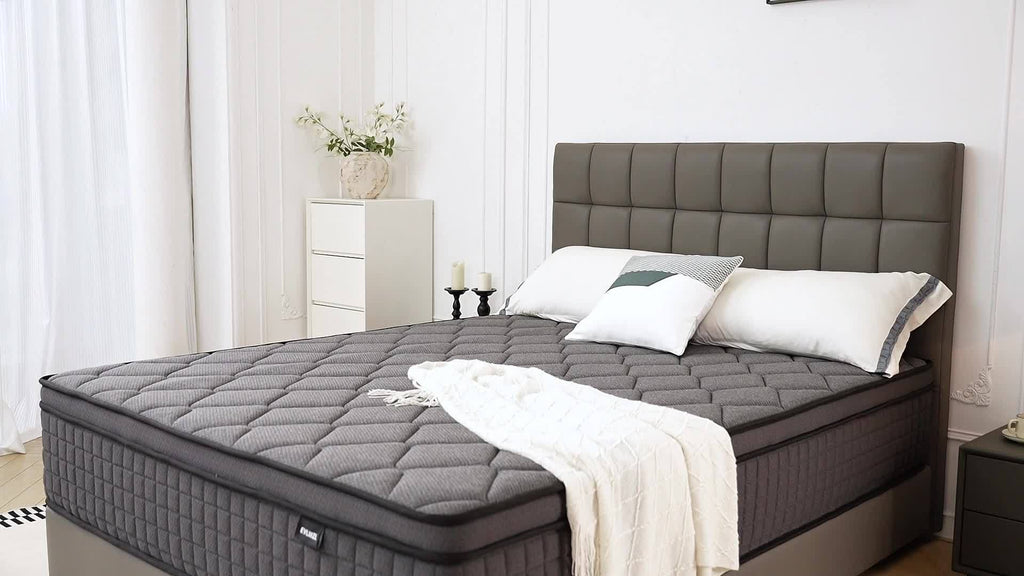 [Hybrid Mattress] Hybrid Mattress | 8in/10in/12in/14in Twin, Full, Queen, King | Memory Foam And Spring, Medium Firmness, Lumbar Support, for Home RoomsHotels, Boxed