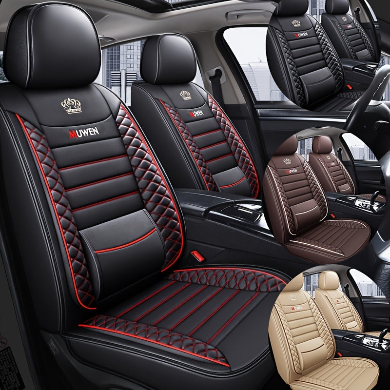 5pcs Full Seat Breathable Car Seat Covers