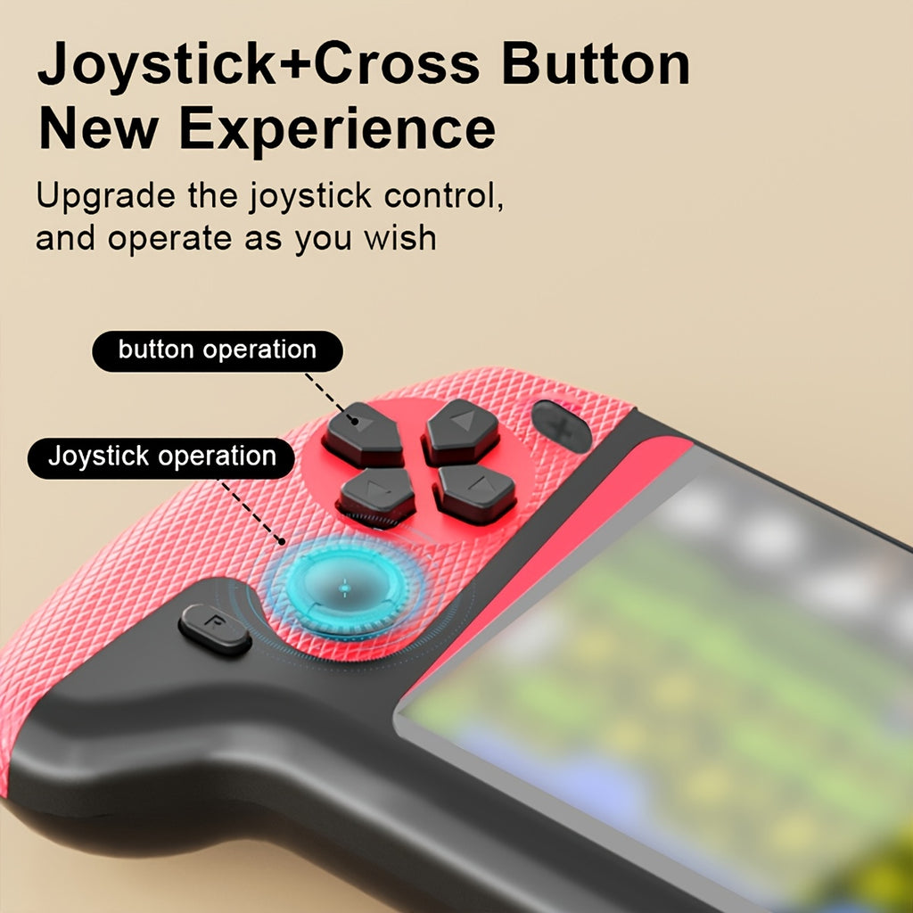 New High-Definition Portable Retro Game Console, Perfect Birthday Gift for Adults - Relax Fun, Retro Handheld Game Console, Nostalgic Design, Comfortable Grip Design