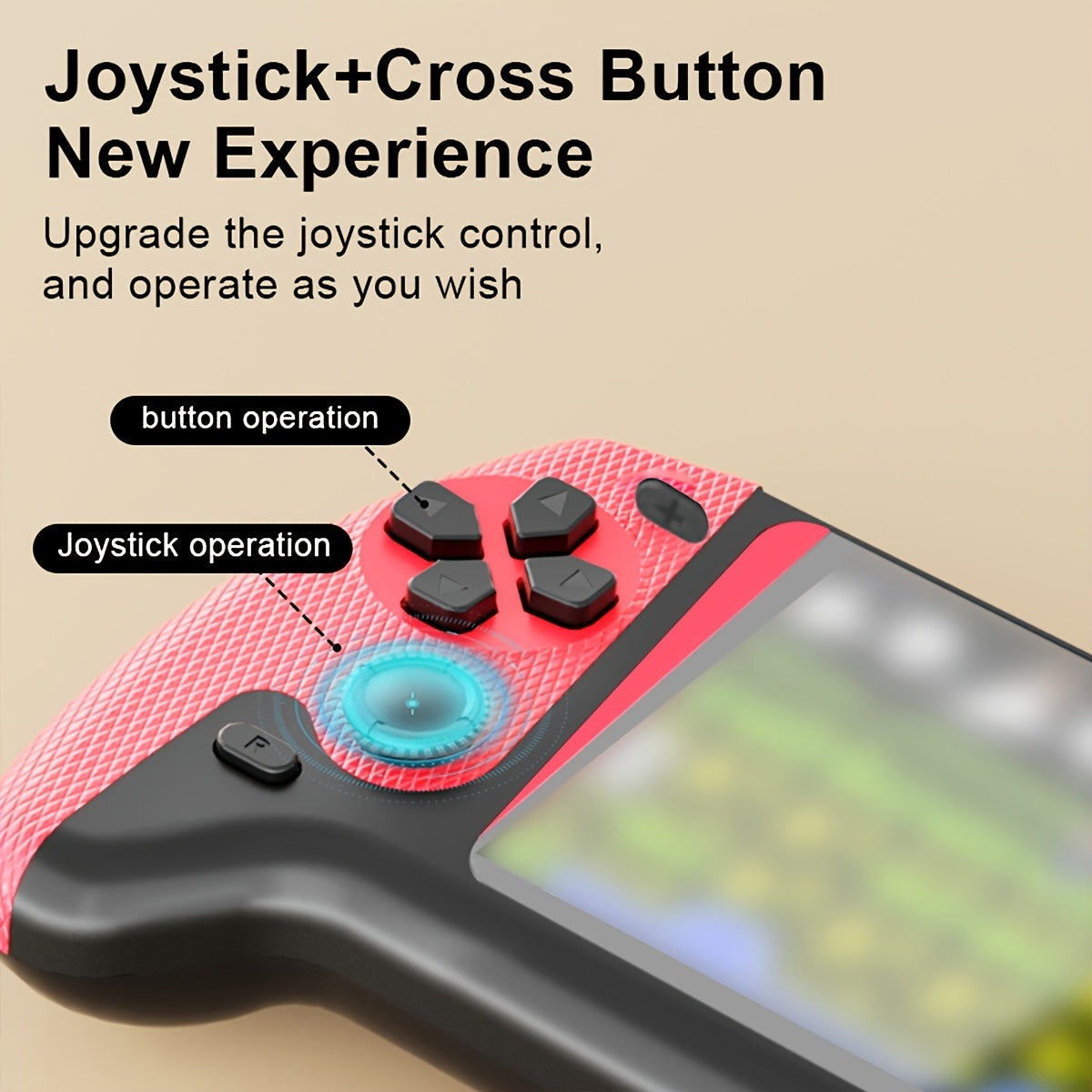 New High-Definition Portable Retro Game Console, Perfect Birthday Gift for Adults - Relax Fun, Retro Handheld Game Console, Nostalgic Design, Comfortable Grip Design