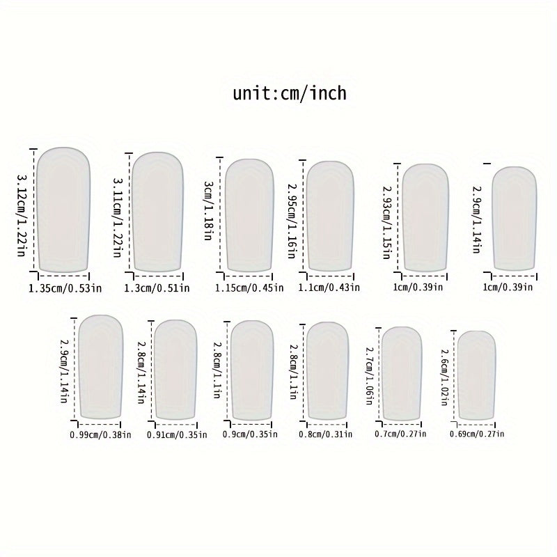 24pcs Full Set Blue & Pink Gradient French Press-On Nails with Sparkling Glitter, Ultra-Long Square False Nails Kit - Glossy Gel Nail Polish, Nail Glue & File Included for DIY Manicure/Pedicure