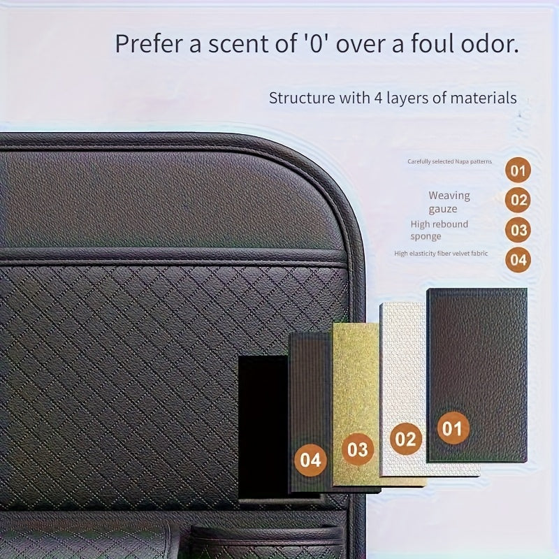 Car Seat Back Storage Bag with Tissue Box