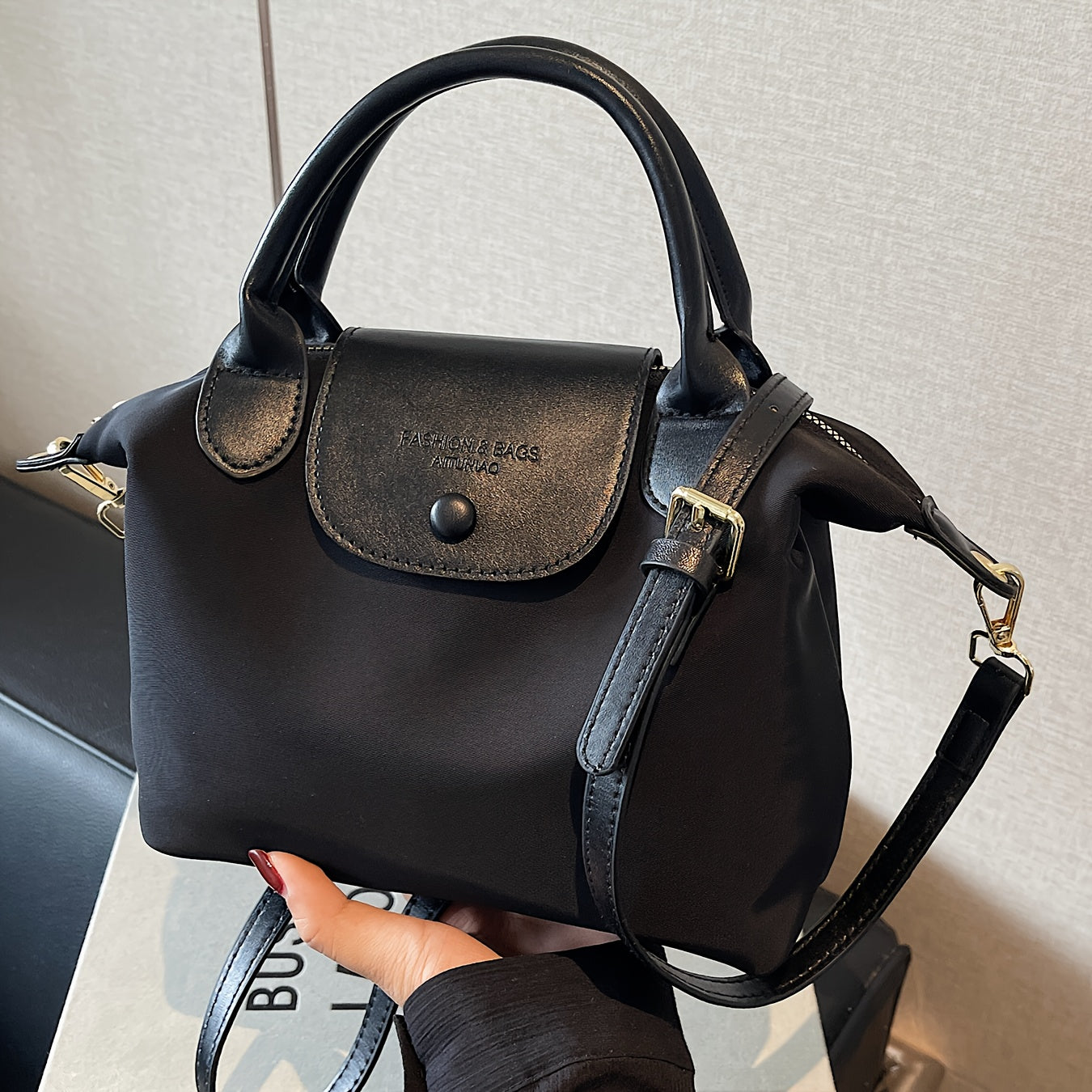 Women'S Lightweight Nylon Crossbody - Elegant Minimalist Purse with Zipper Closure, Spacious Interior for Everyday & Formal Events, Casual Outings, Chic Handbag, /Other Colors Available