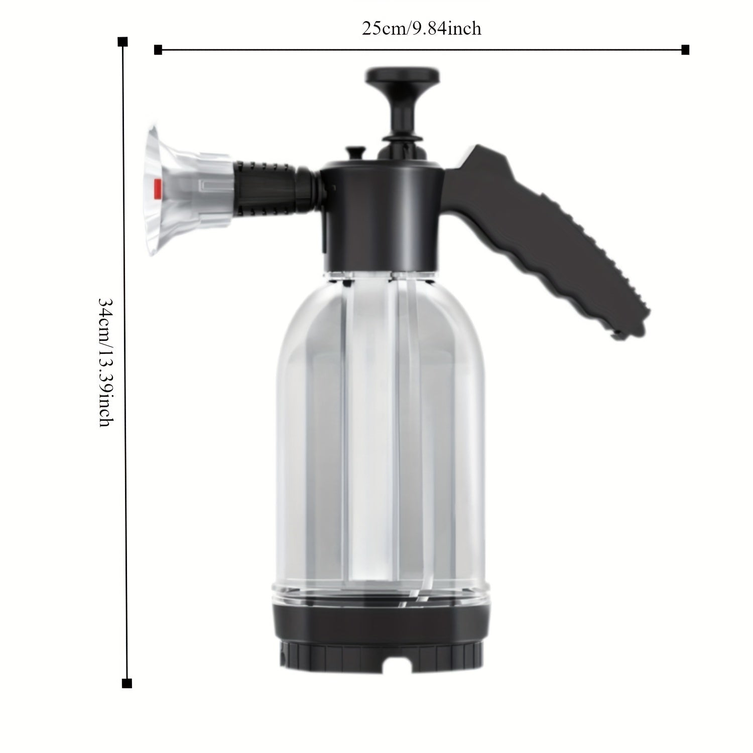 [High-Pressure Foam Sprayer] 2L High-Pressure Handheld Foam Sprayer - Car Washing, Transparent Foam, Home Use