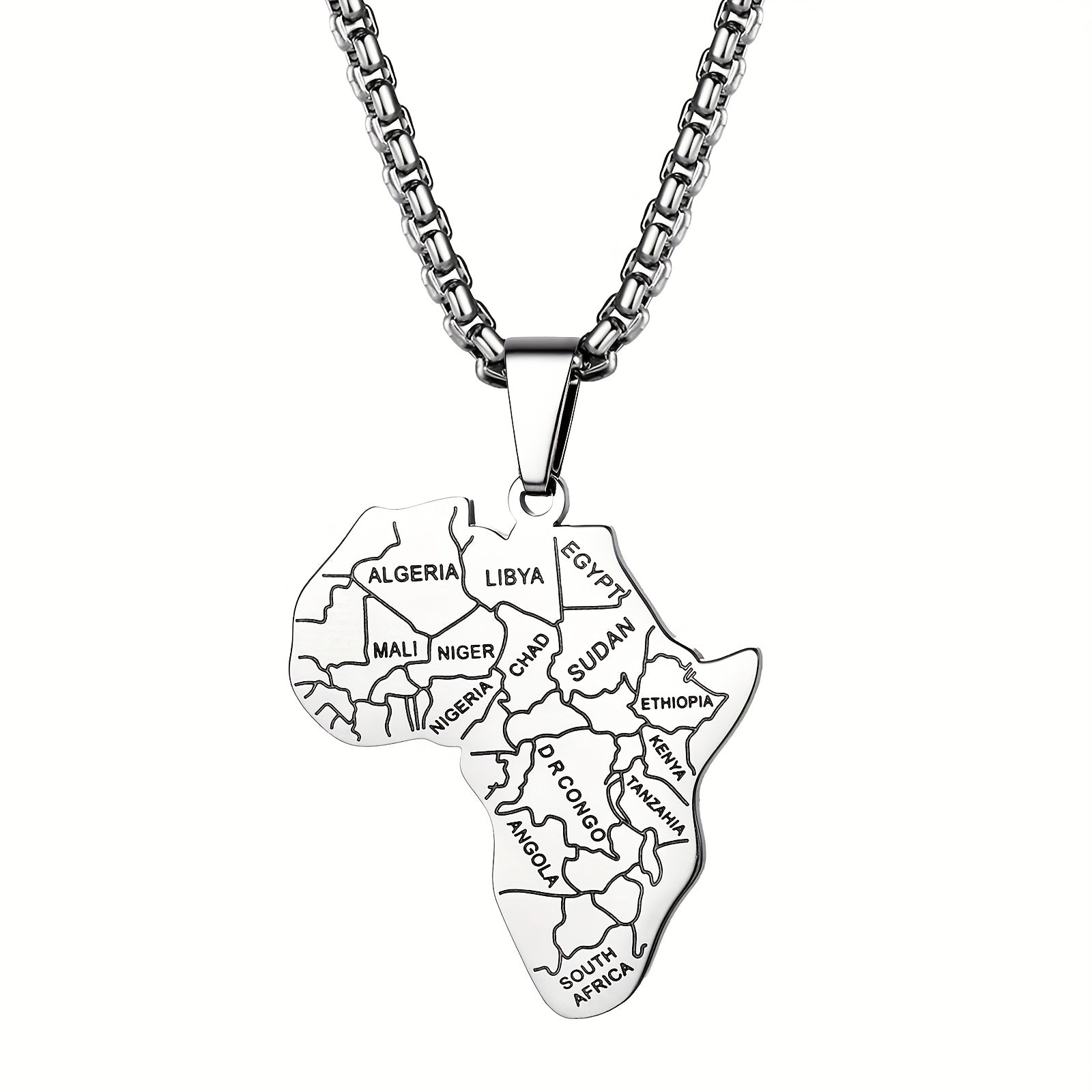 Classic African Pendant Necklace