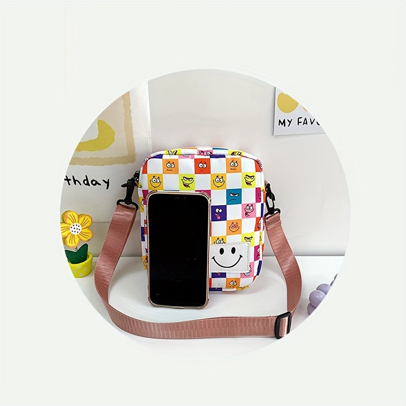 Chic Canvas Crossbody Bag with Adjustable Strap - Spacious, Lightweight - Perfect for Everyday Use, Small Crossbody