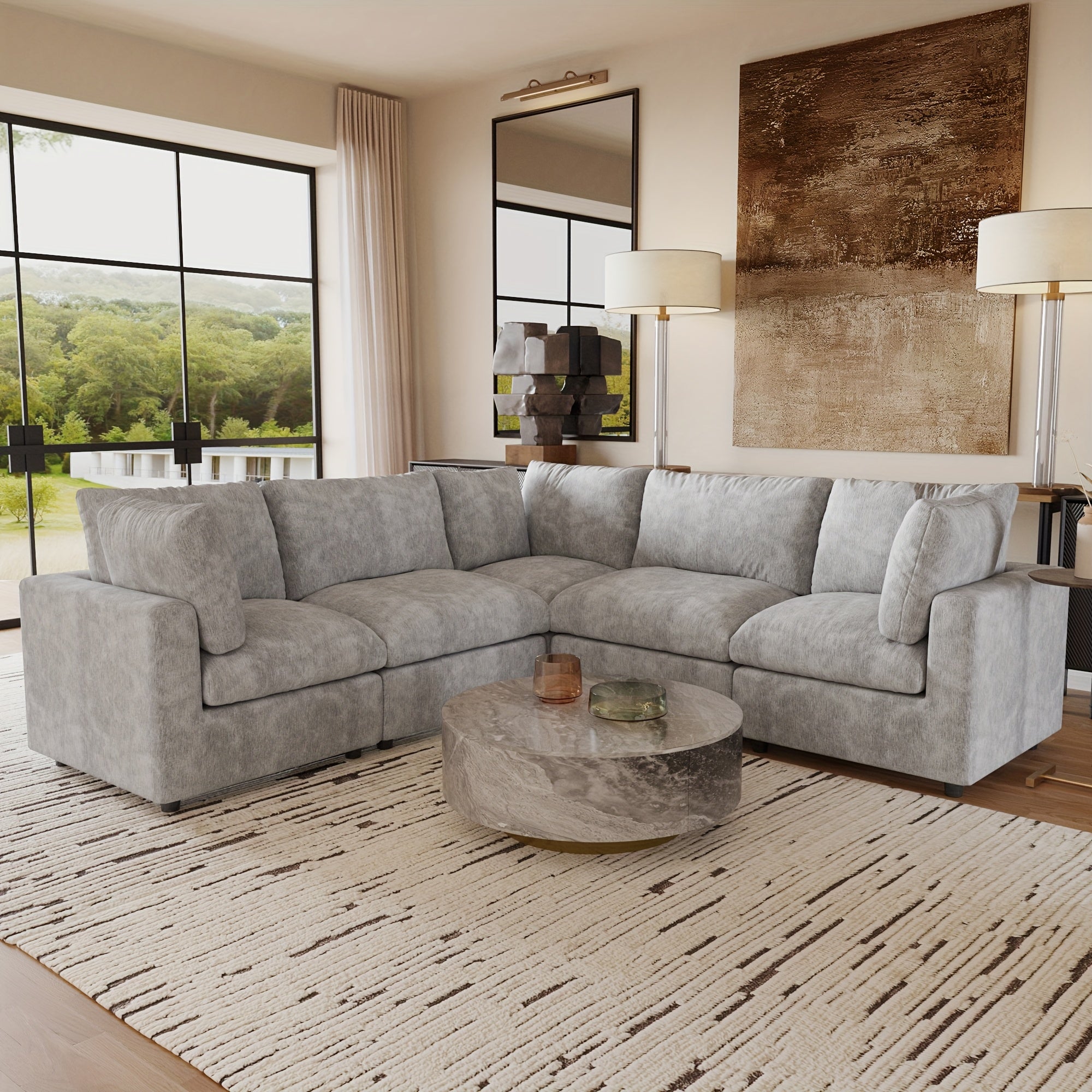 Convertible Modular Sofa