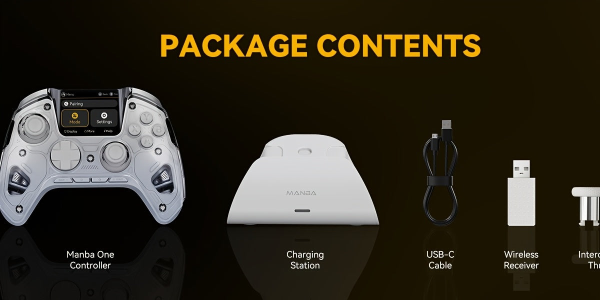 Interactive Screen Wireless Gaming Controller