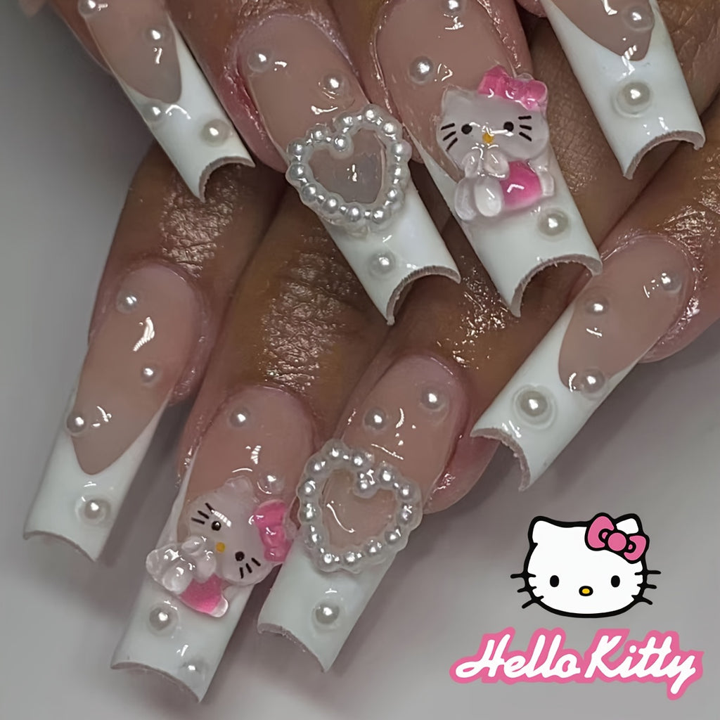 Elis French Style Hello Kitty Press-On