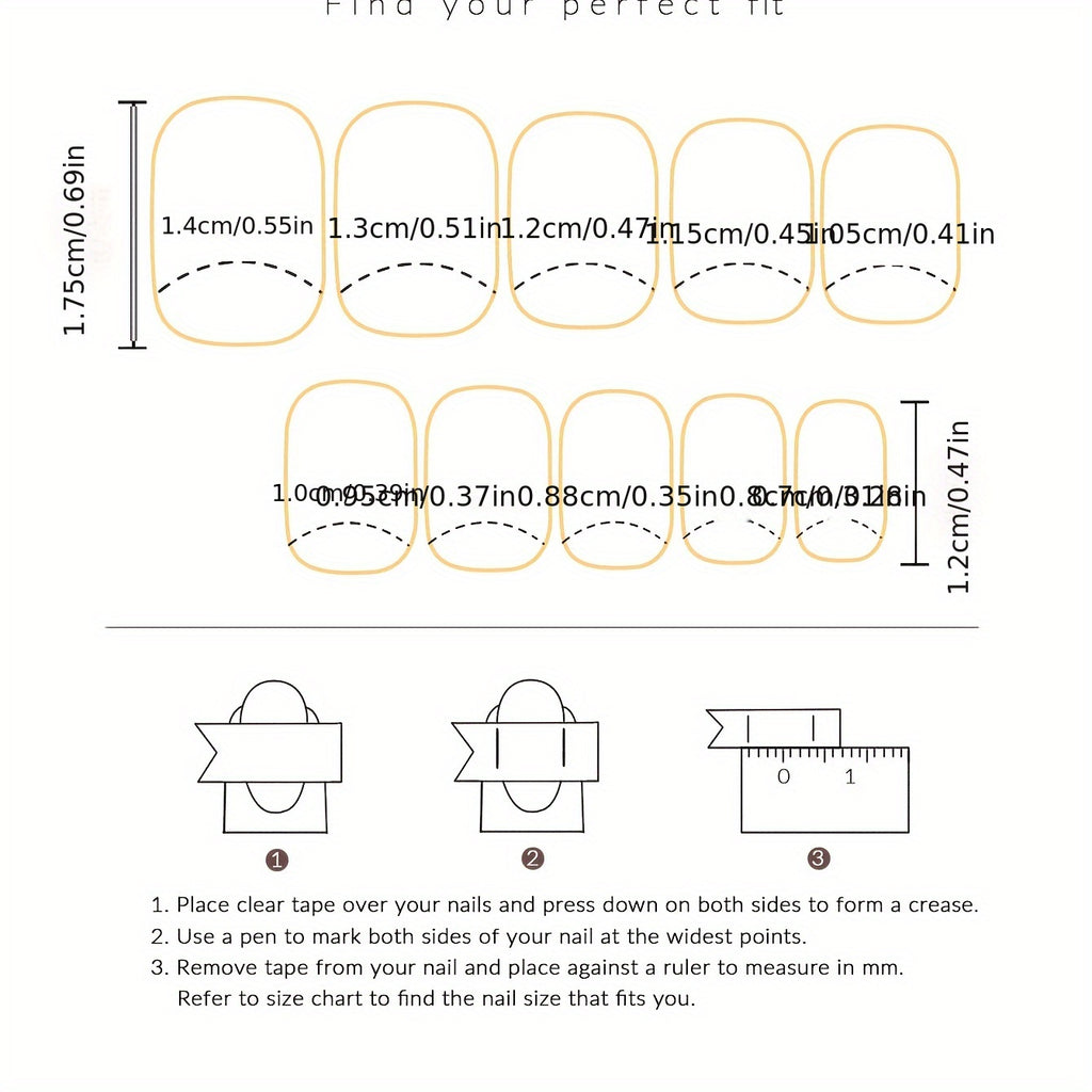 24pcs/48pcs Of White French Short Square Nail Set, with Glossy Surface And Artistic Lines, Cute Fake Nails, Heart-shaped Pattern Nail Sticker Set, with Jelly Glue And Nail Polish, Perfect for Parties, Gatherings, And Daily We