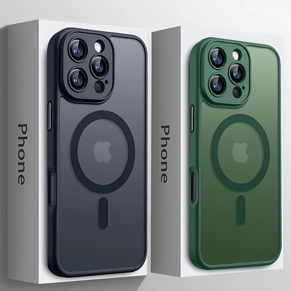 [Premium Matte Clear Cover] Premium Matte Clear Cover for Iphone 17, 16, 15, 14, 13, 12, 11 Max, 14 Plus, 17 Pro 16E | Protective | Supports Wireless Charging