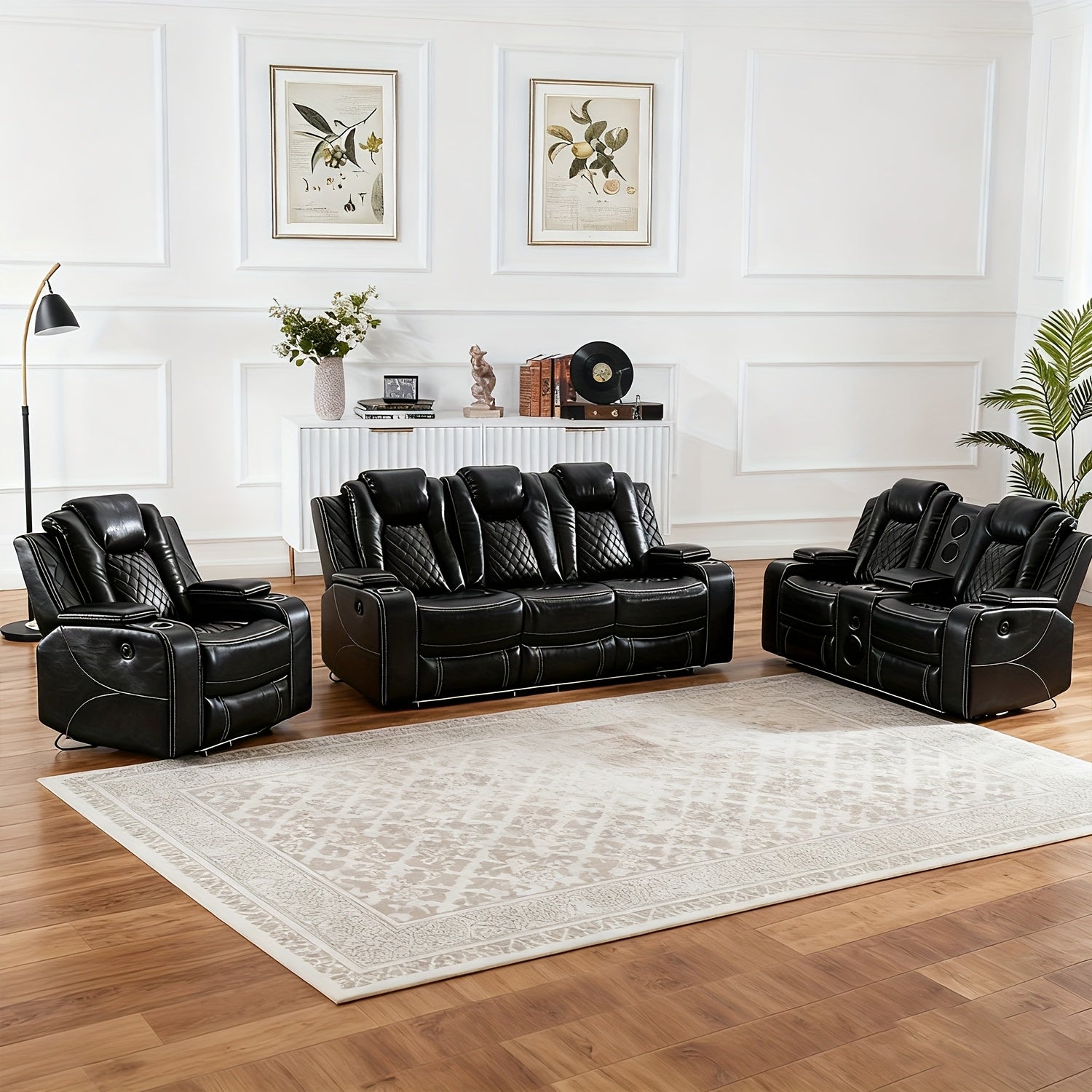 Skyward 3pcs Power Recliner Set