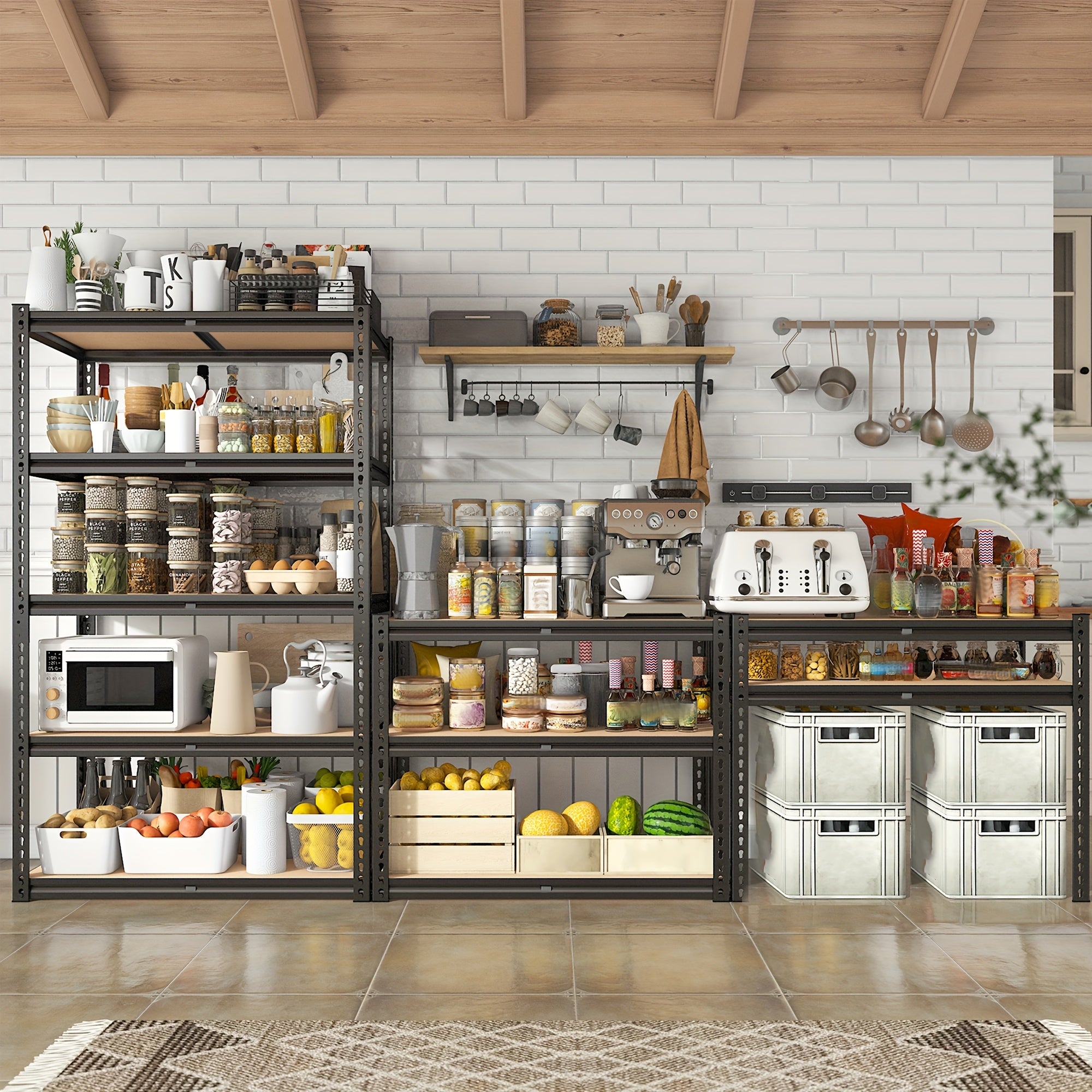 2000LBS Garage Shelving Storage Shelves