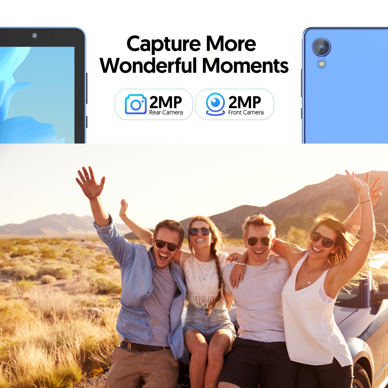 10-Inch Android 14 Tablet, Quad-Core Processor