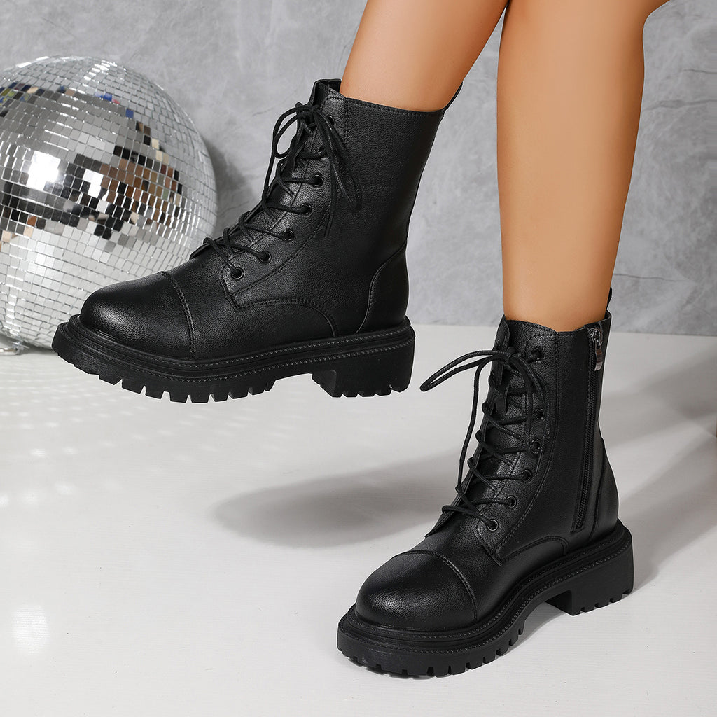 Women's Thick-Soled Short Boots