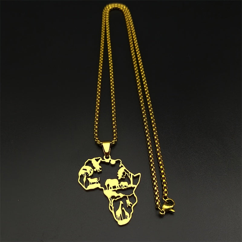 African Pendant Necklace