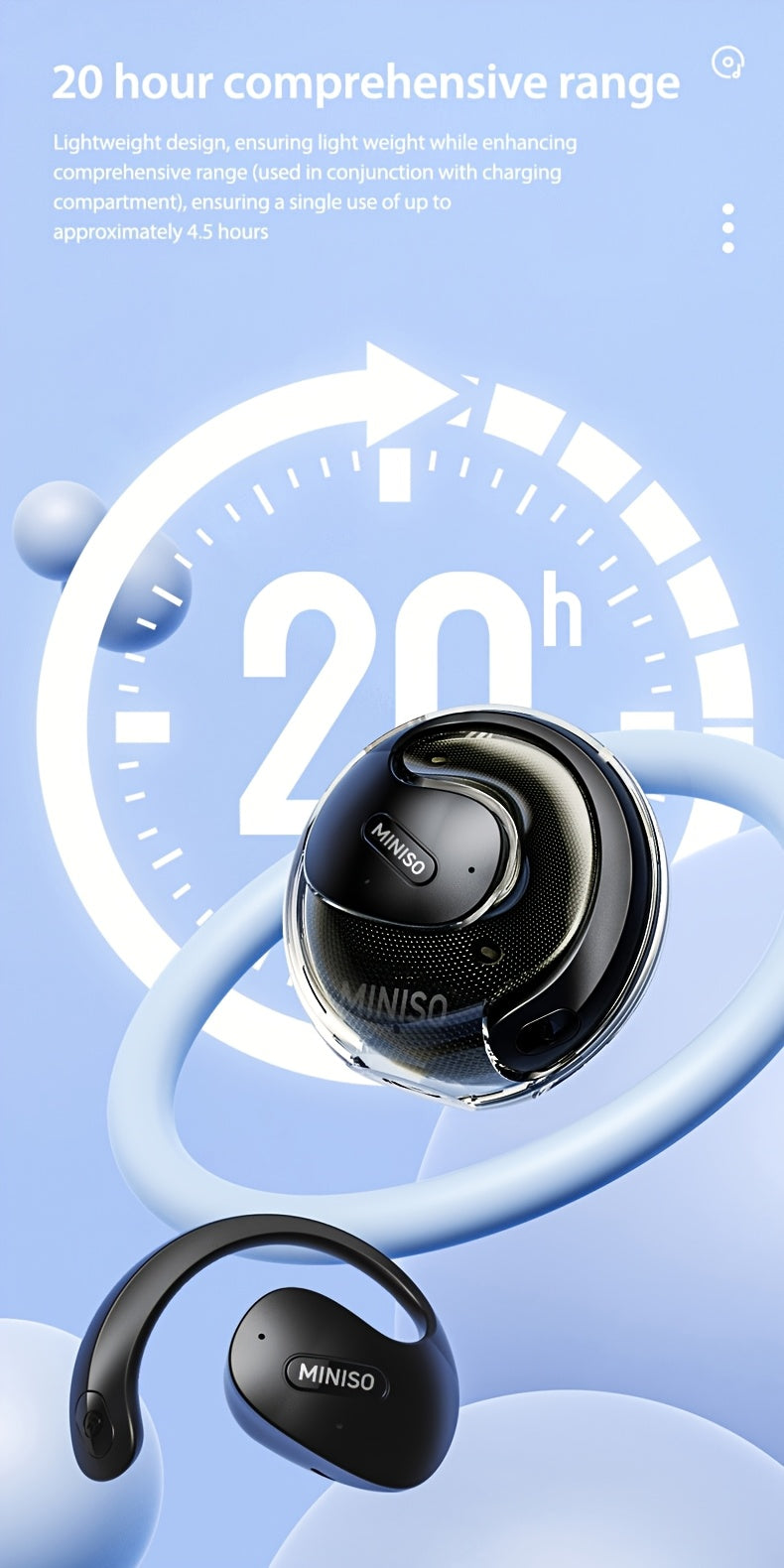 MINISO X15 Pro AI Translation Headphones