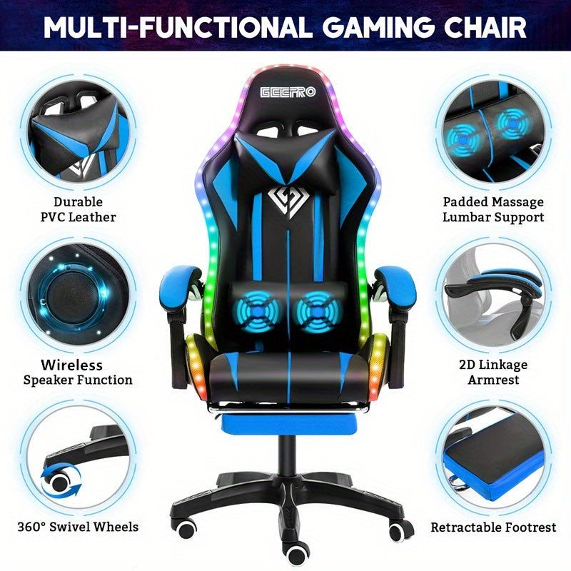 Noah LED Gaming Chair