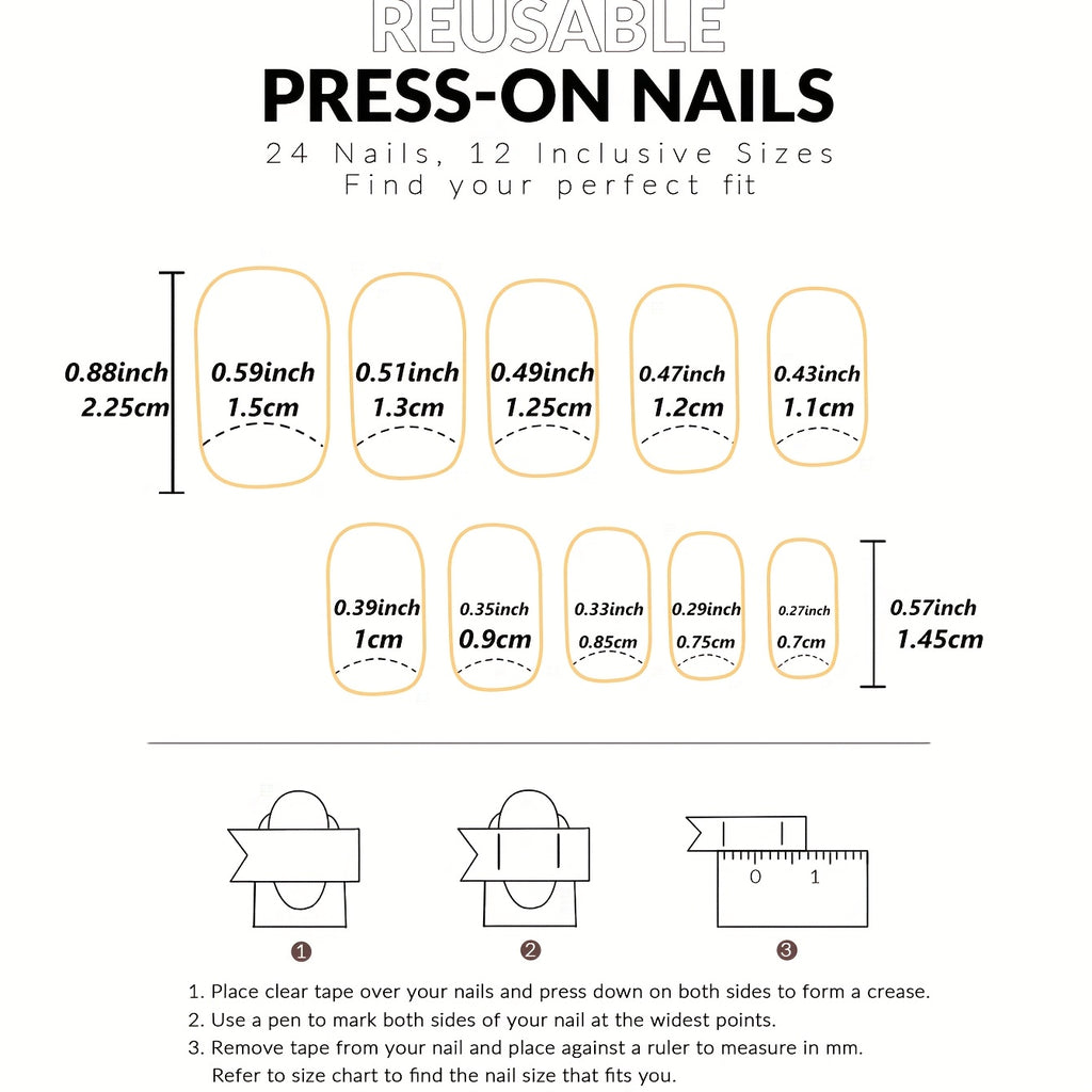 [Christmas | 24pcs Nail Set] 24pcs Christmas Nail Set - French Red Santa Hat, White Bow & Snowflake Design, Glossy Acrylic Nails for Women, Holiday Parties & Daily Wear, Festive Nail Art Gift, Elegant Nail Style, Durable Nail