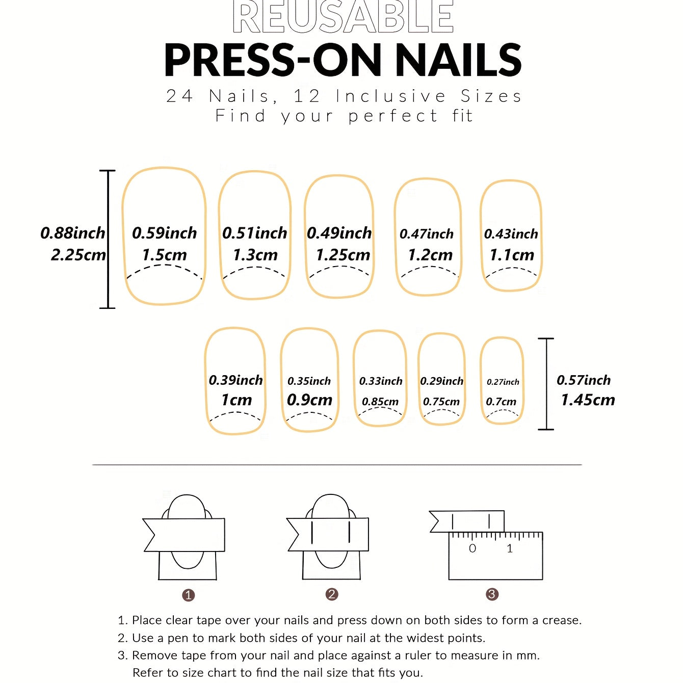 [Christmas | 24pcs Nail Set] 24pcs Christmas Nail Set - French Red Santa Hat, White Bow & Snowflake Design, Glossy Acrylic Nails for Women, Holiday Parties & Daily Wear, Festive Nail Art Gift, Elegant Nail Style, Durable Nail