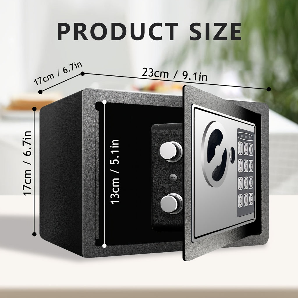 Fireproof Safes, Digital Keypad Home Safe with Sensor Light, Adjustable Shelf Security Safe for Money Business Office, with Fireproof Money Bag & Fireproof Bag, Money Safe Box