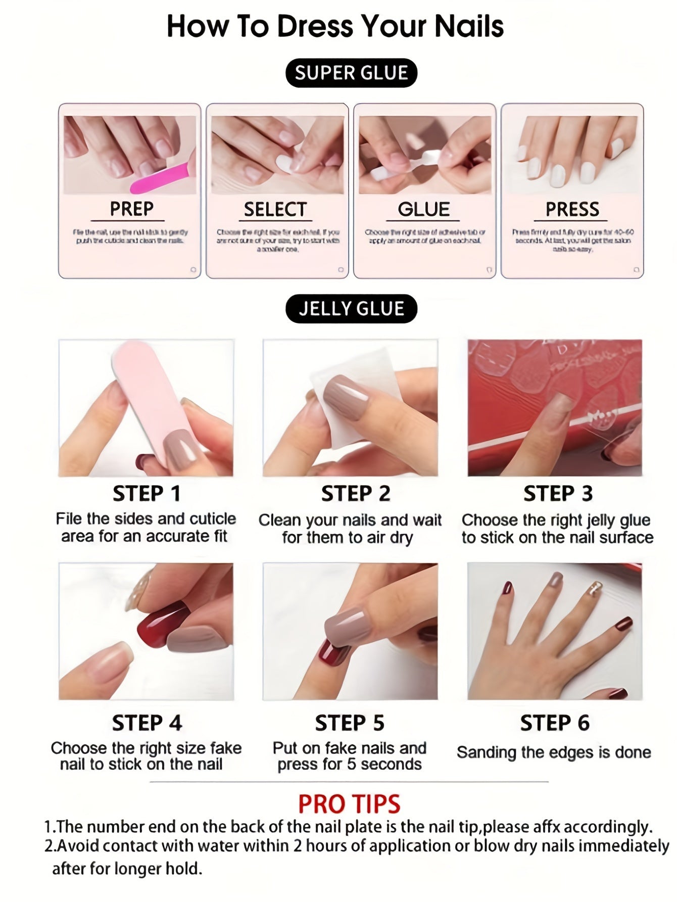 24-Piece Press on Nails Set - Short Square Shape, Glossy Finish, Golden & Pink Striped Pattern, Easy to Apply & Remove False Nail Tips