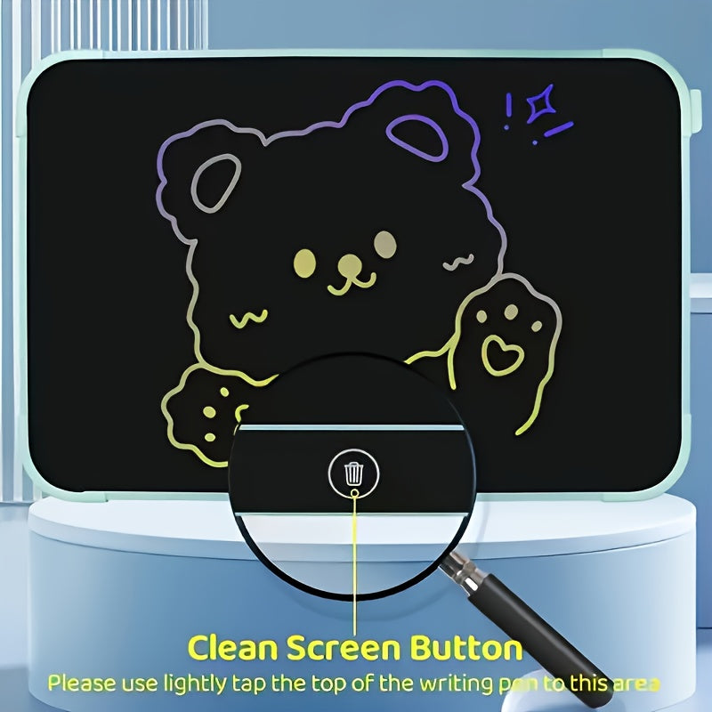 [13-Inch Writing Board] 13-Inch Electronic Writing Board | One-Click Erase Reusable Drawing Tablet with Stylus, Educational Art Toy for Kids, Durable PVC Design, Creative Learning Tool, Smooth Surface Suitable for 11 Holiday