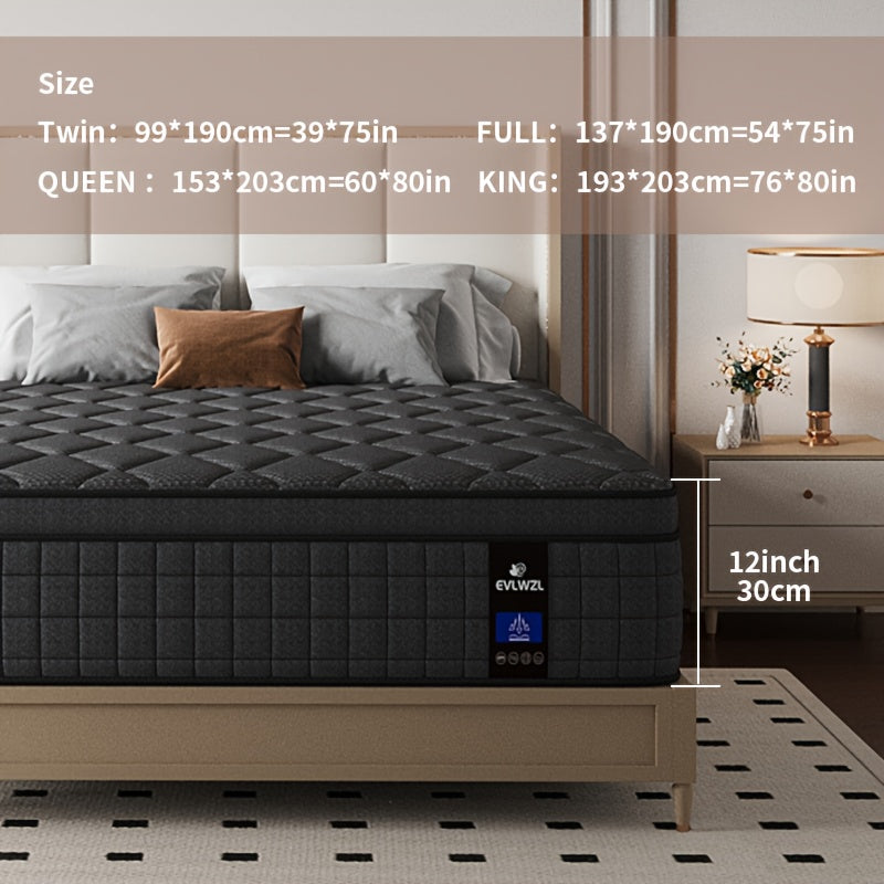 chrome 10/12 Inch Hybrid Mattress