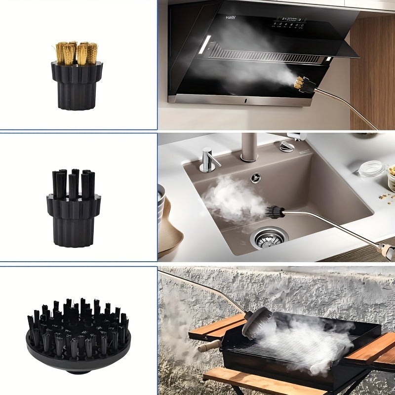 High Pressure Steam Cleaner, Household Steam Cleaner Handheld, Suitable For Kitchen Fume, Sofa, Small Air Conditioning, Washing Machine, 35pcs Accessory Set (without Steam Cleaner)