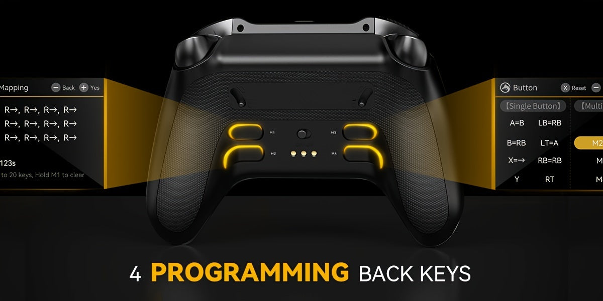 Interactive Screen Wireless Gaming Controller