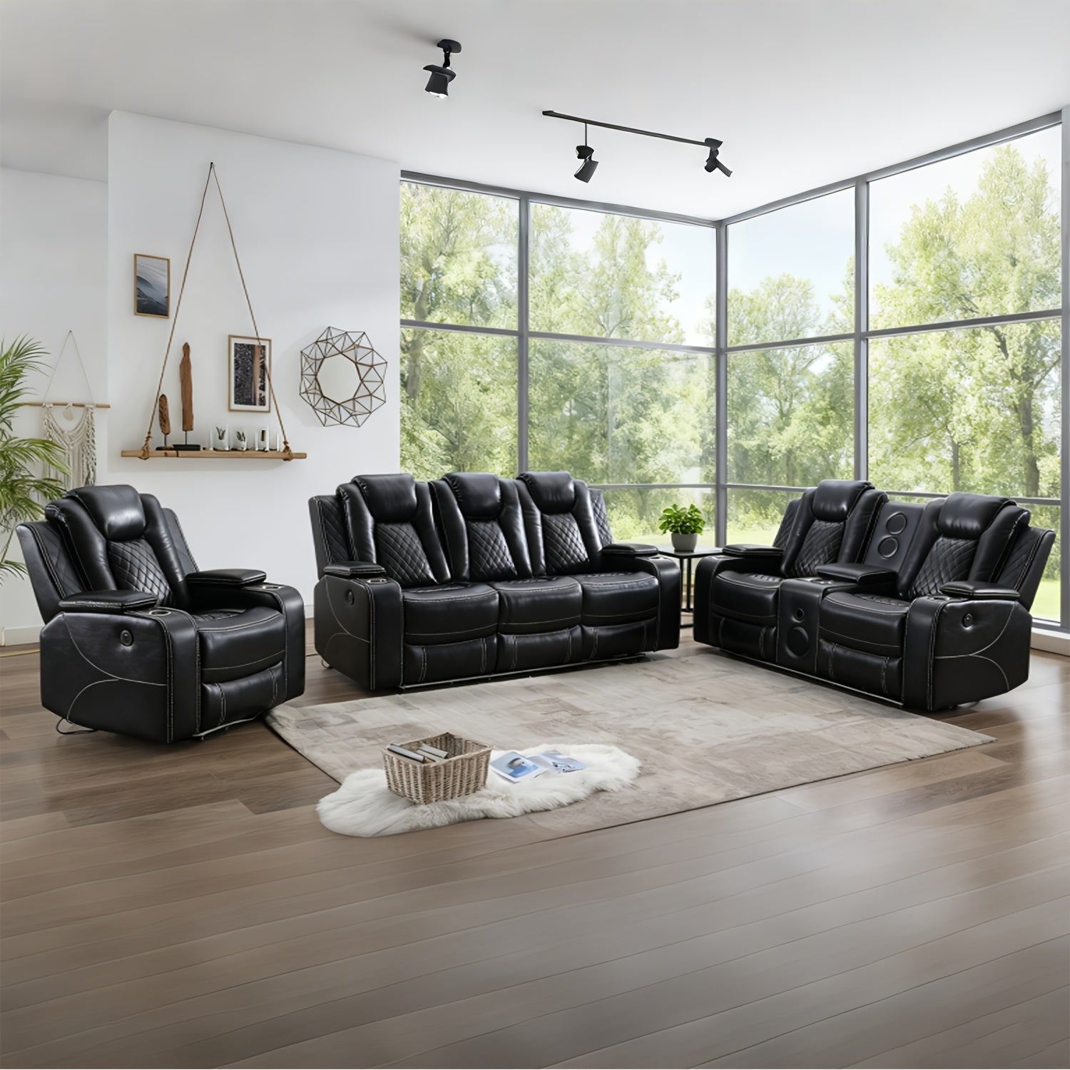 Skyward 3pcs Power Recliner Set