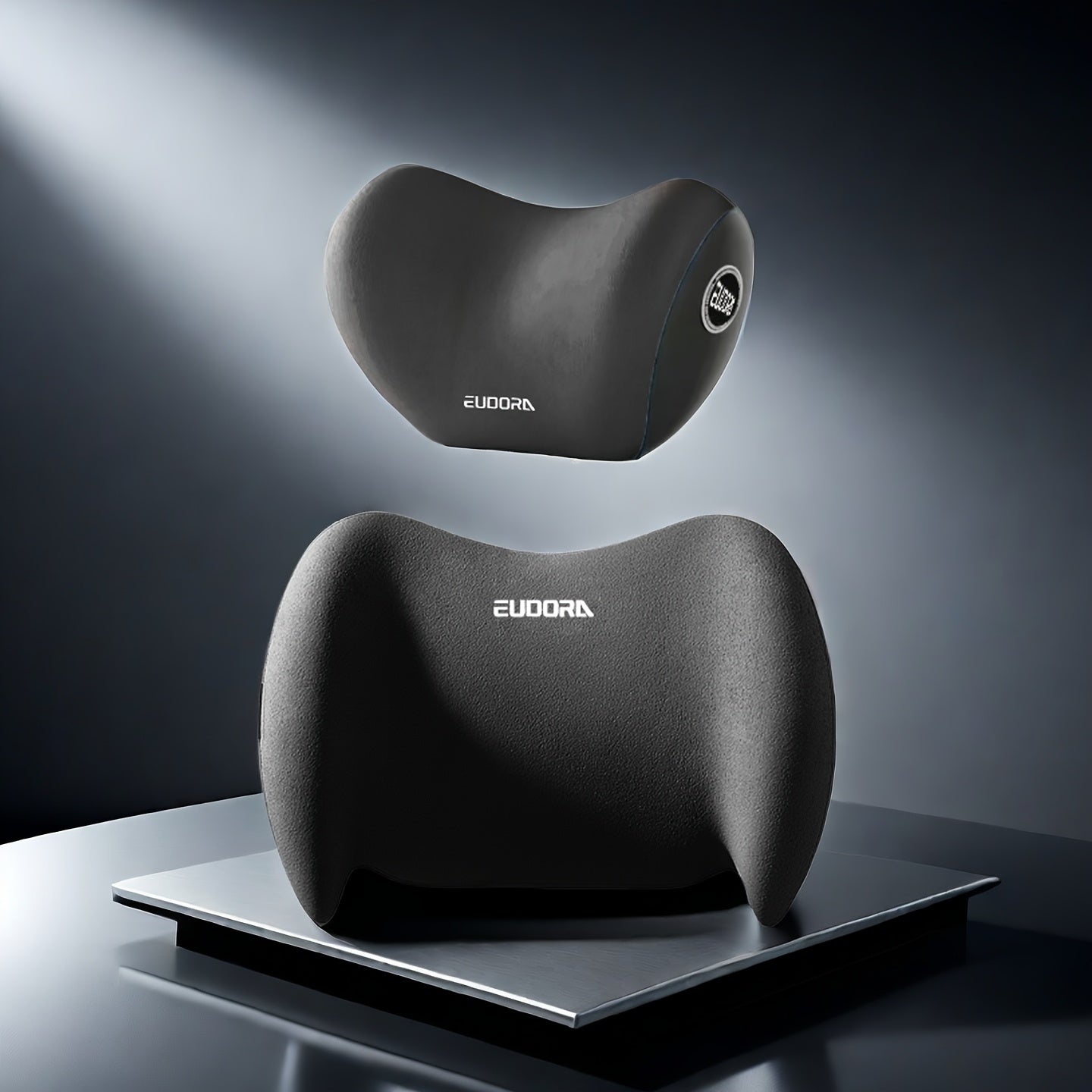 1 set of 2 ergonomic car seats 1 headrest 1 lumbar pillow support combo set is suitable for various models of seats, easy to install, ideal gift for drivers