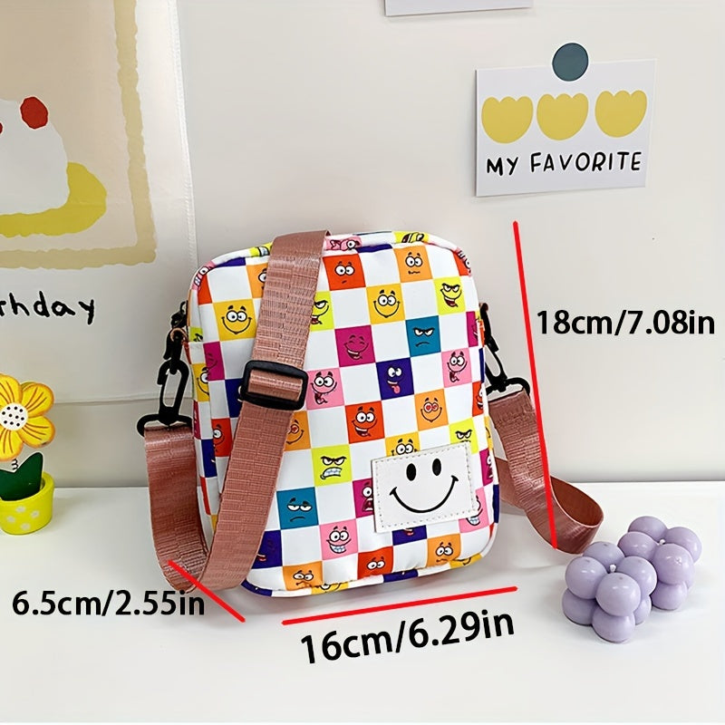 Chic Canvas Crossbody Bag with Adjustable Strap - Spacious, Lightweight - Perfect for Everyday Use, Small Crossbody