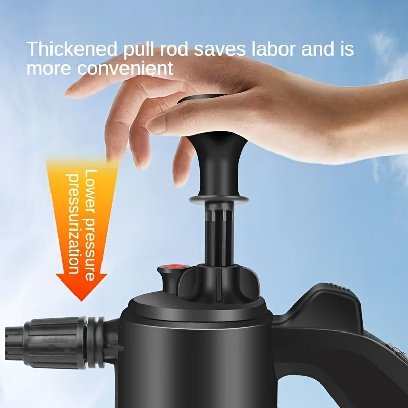 [High-Pressure Foam Sprayer] 2L High-Pressure Handheld Foam Sprayer - Car Washing, Transparent Foam, Home Use