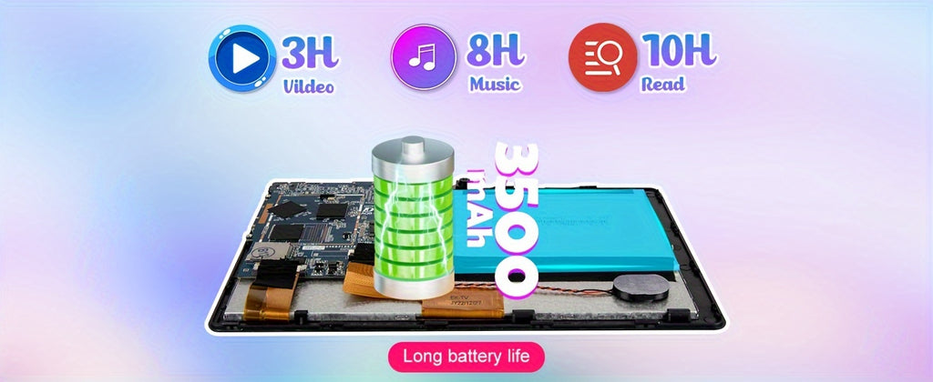 7 Inch Tablet, 32GB ROM 2GB RAM Android 11.0 Tablet with 2.4G WiFi, Eye Protection Screen, Parental Control, Education APP, Dual Camera, Shockproof Case, Games