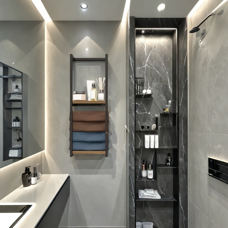 2-Layer Iron Towel Rack