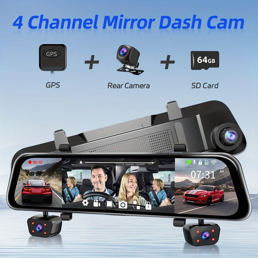 Rearview Design Dash Cam