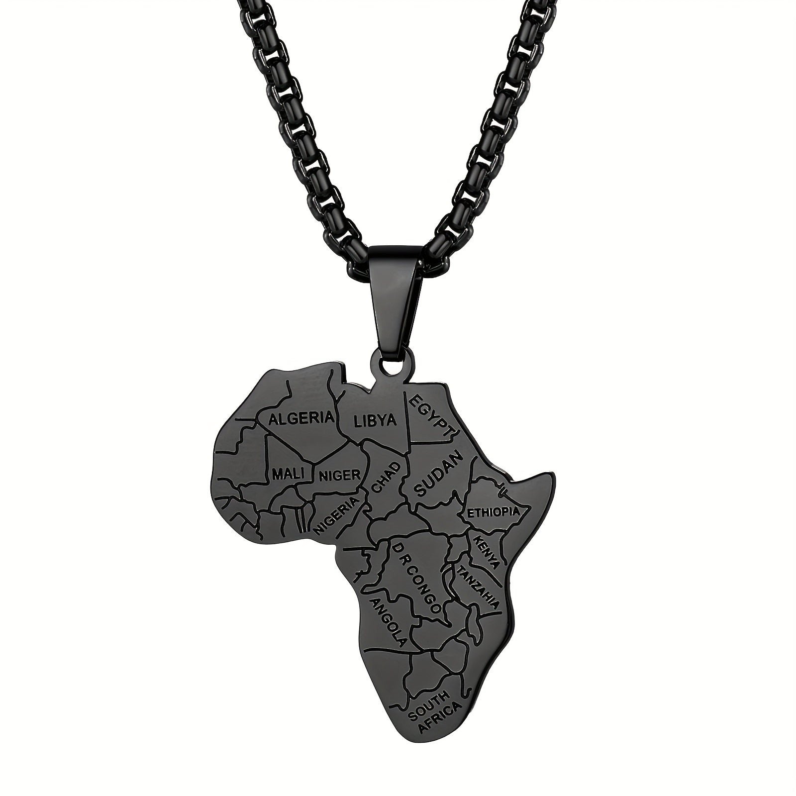 Classic African Pendant Necklace