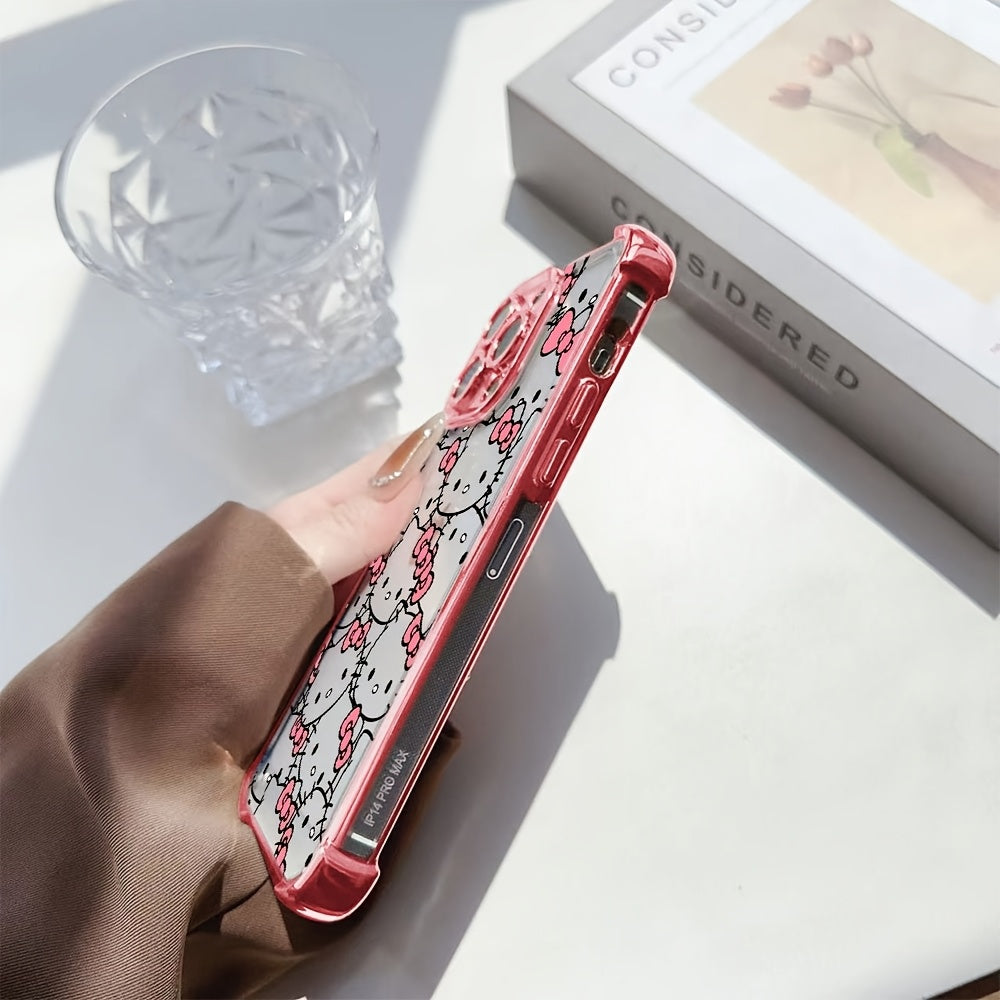 Transparent Hello Kitty Phone Case