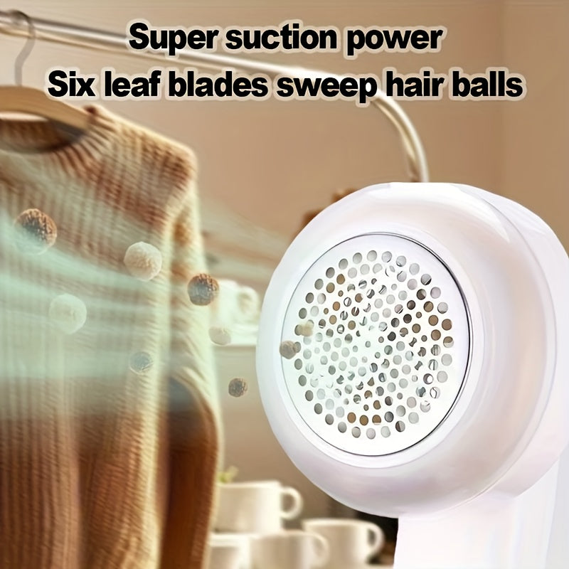Lint Remover, Fabric Shaver and Lint Brush for Clothes Cleaning - Household Tool to Remove Pilling from Sweaters, Sofas, Furniture & Textiles, Textile Maintenance, Sweater Care, Handheld Device, Portable Cleaner, Durable Cons